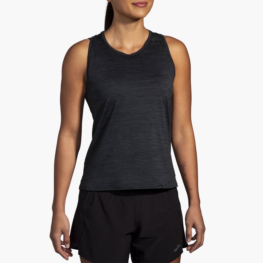 Brooks Luxe Tank Black | 24WNYSLUV