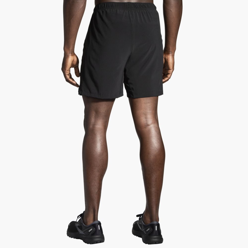 Brooks Moment 7 Short Black | 43PEFCZHW