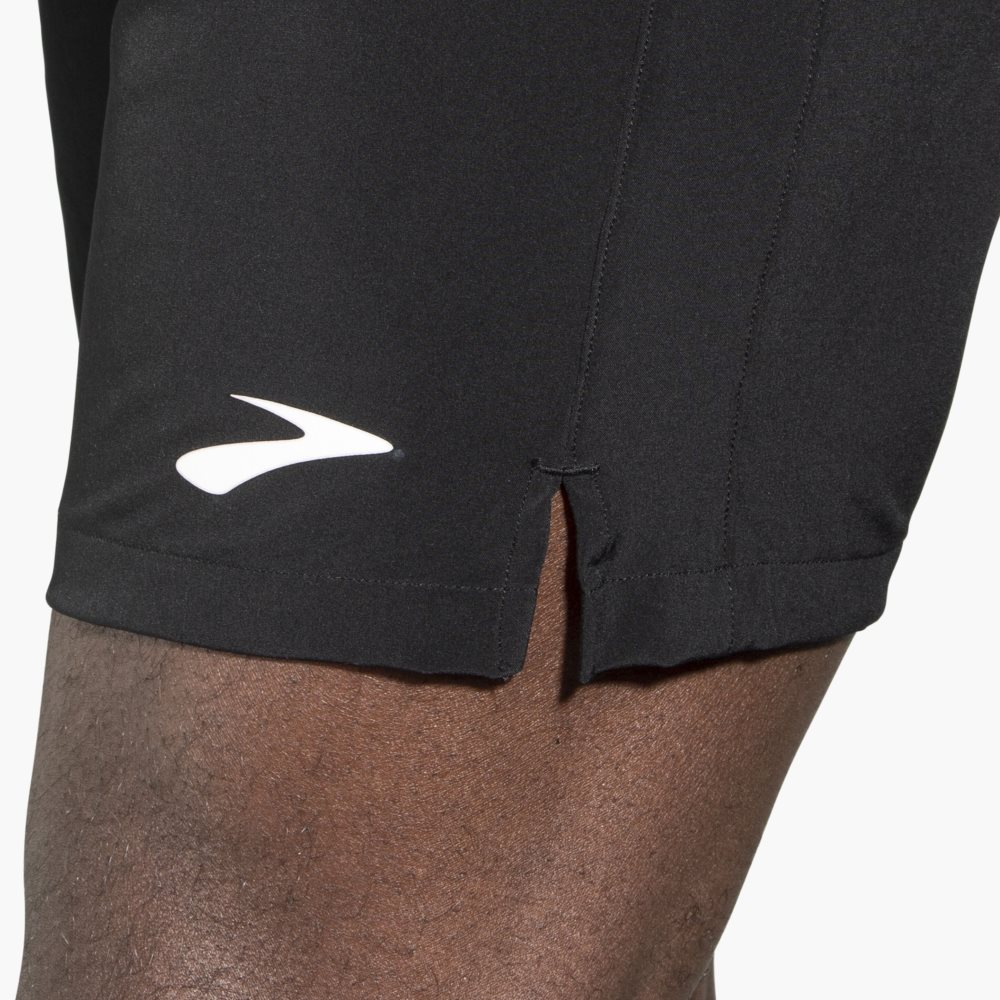 Brooks Moment 7 Short Black | 43PEFCZHW