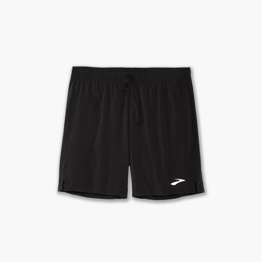 Brooks Moment 7 Short Black | 43PEFCZHW