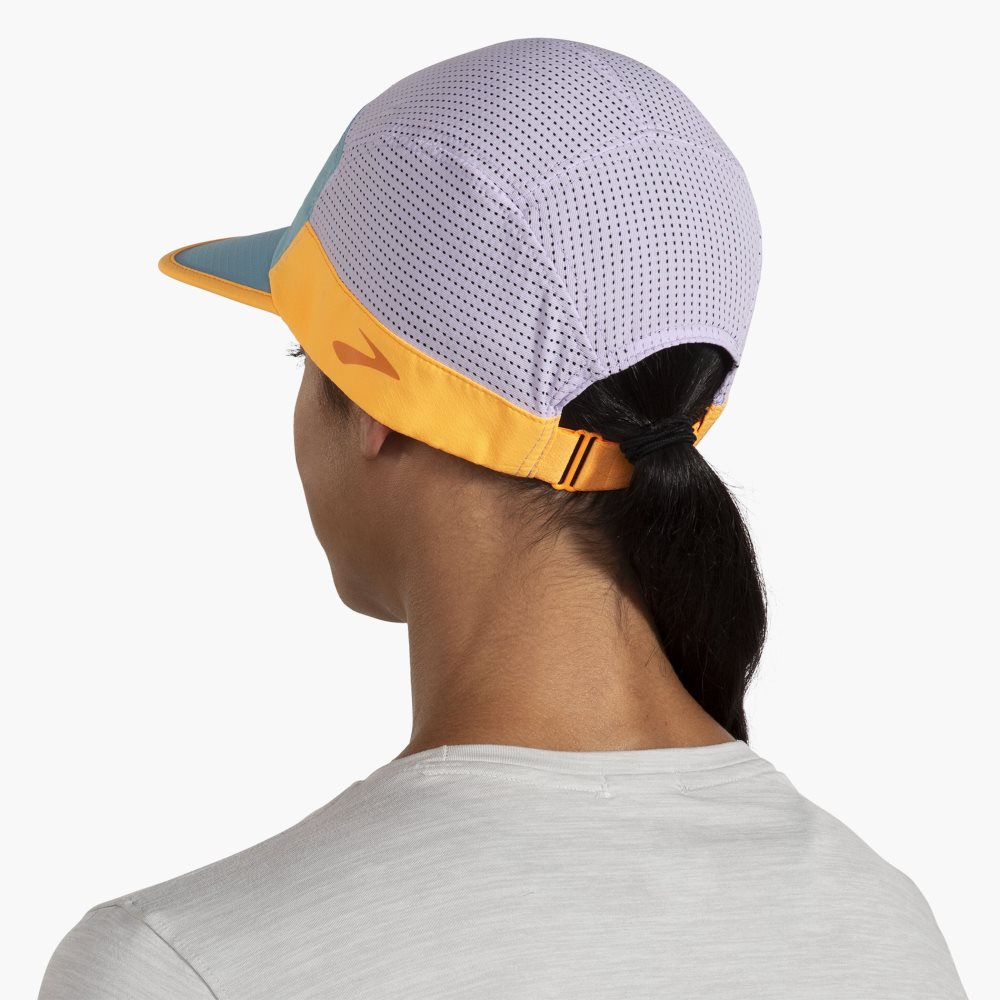 Brooks Propel Mesh Hat Light Turquoise / Light Purple / Orange | 67CKPIJTB