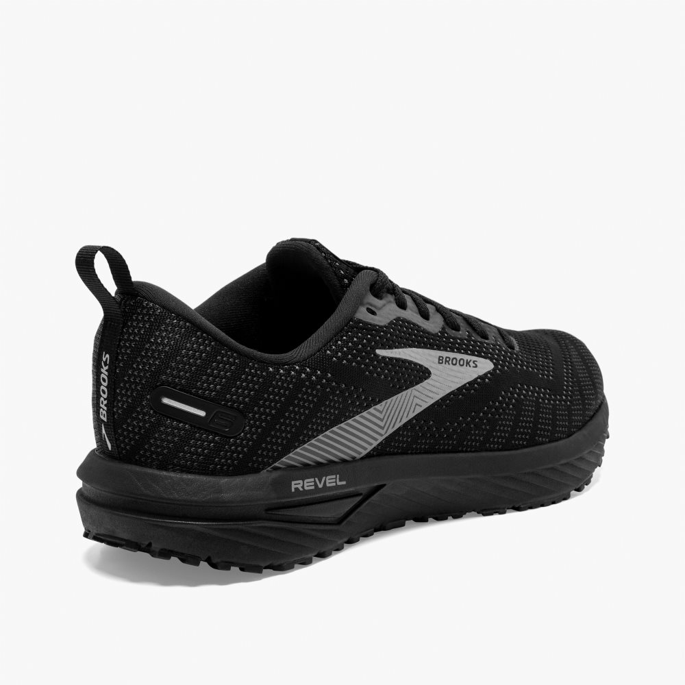 Brooks Revel 6 Black / Grey | 83AFJHVUI