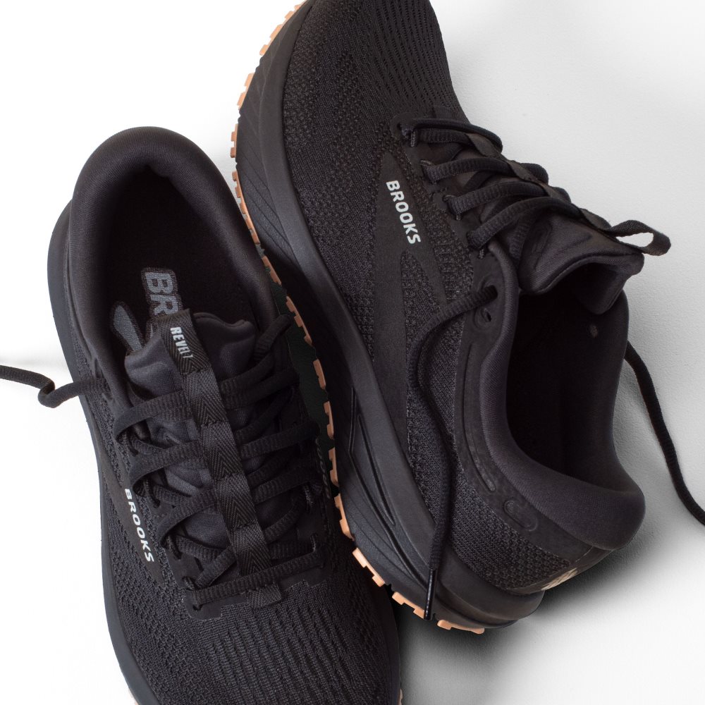 Brooks Revel 7 Black / Black | 78DTFBPRW