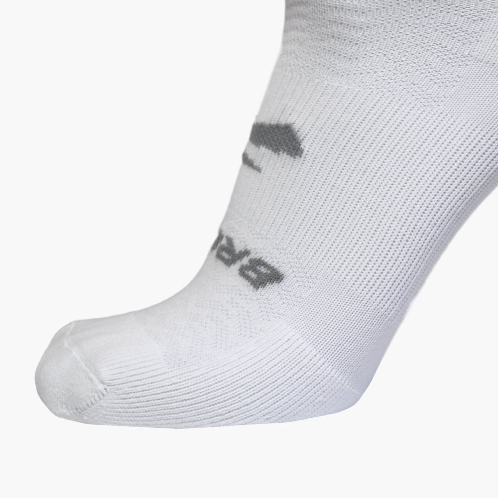 Brooks Run-In No Show 3-Pack White | 69MCGSDBX