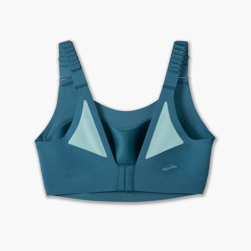 Brooks Scoopback 2.0 Sports Bra Blue / Light Turquoise | 96IPTKZSR