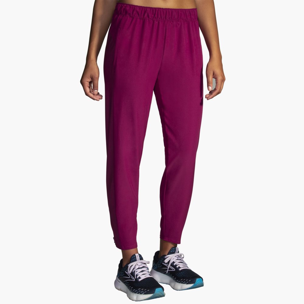 Brooks Shakeout Pant Dark Purple | 86BLIUVJY