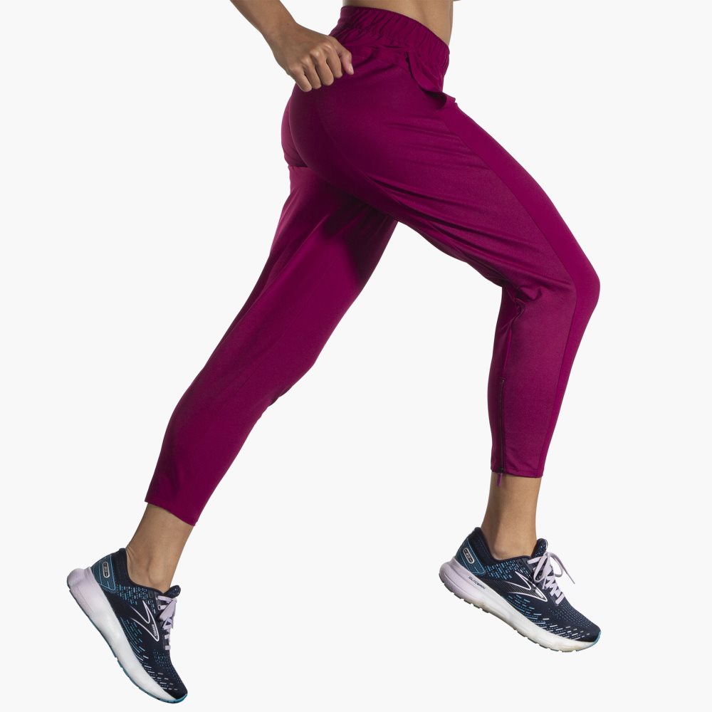 Brooks Shakeout Pant Dark Purple | 86BLIUVJY