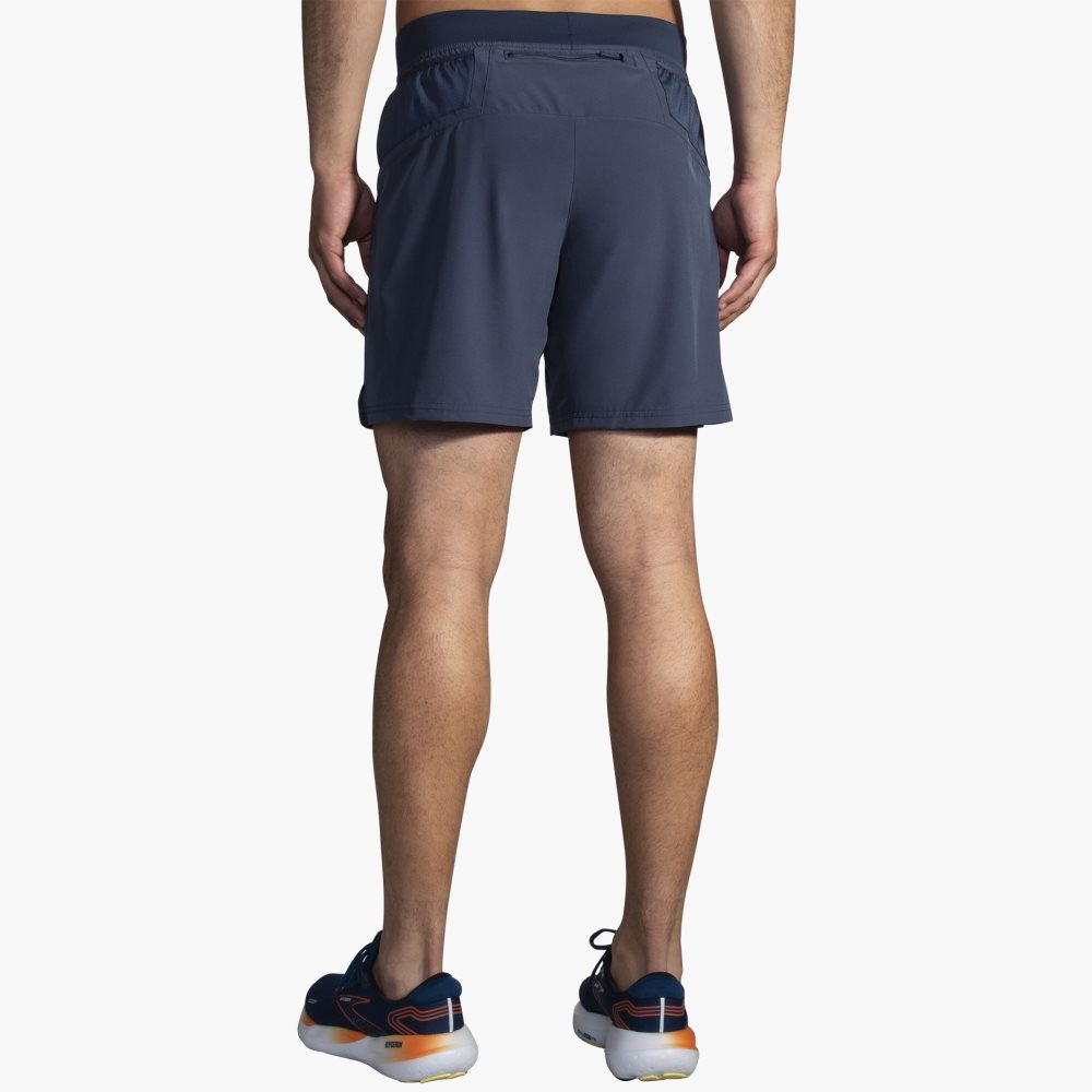 Brooks Sherpa 7 Short Blue | 34QJBYZLO