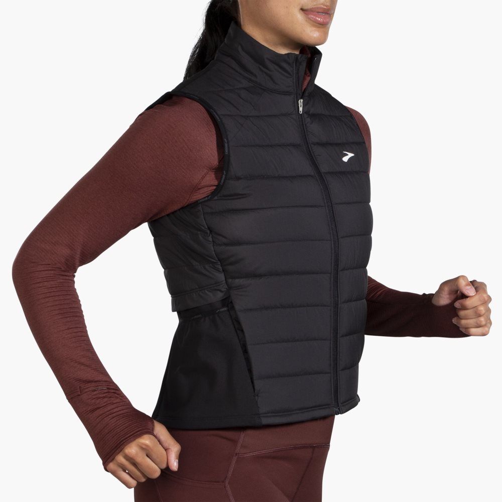 Brooks Shield Hybrid Vest 2.0 Black | 14ZJSMIOK