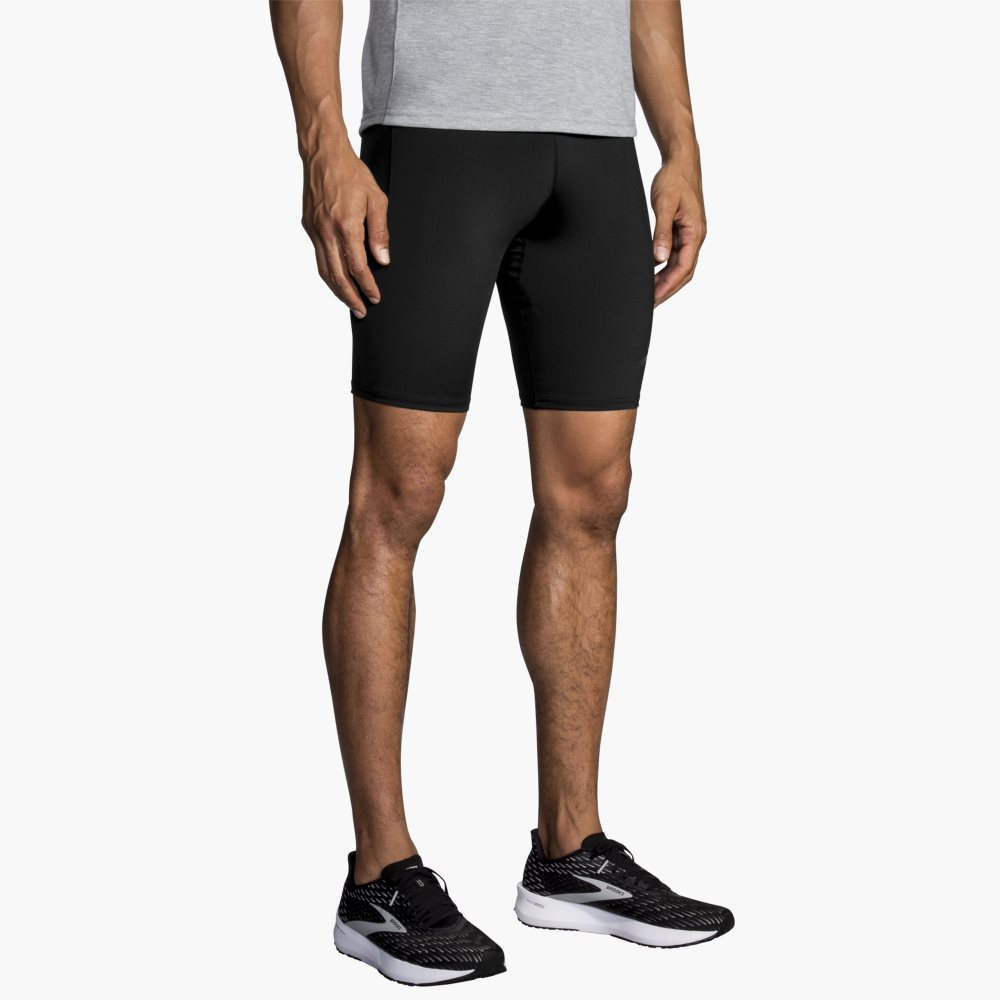 Brooks Source 9 Short Tight Black | 38FBVCOAI