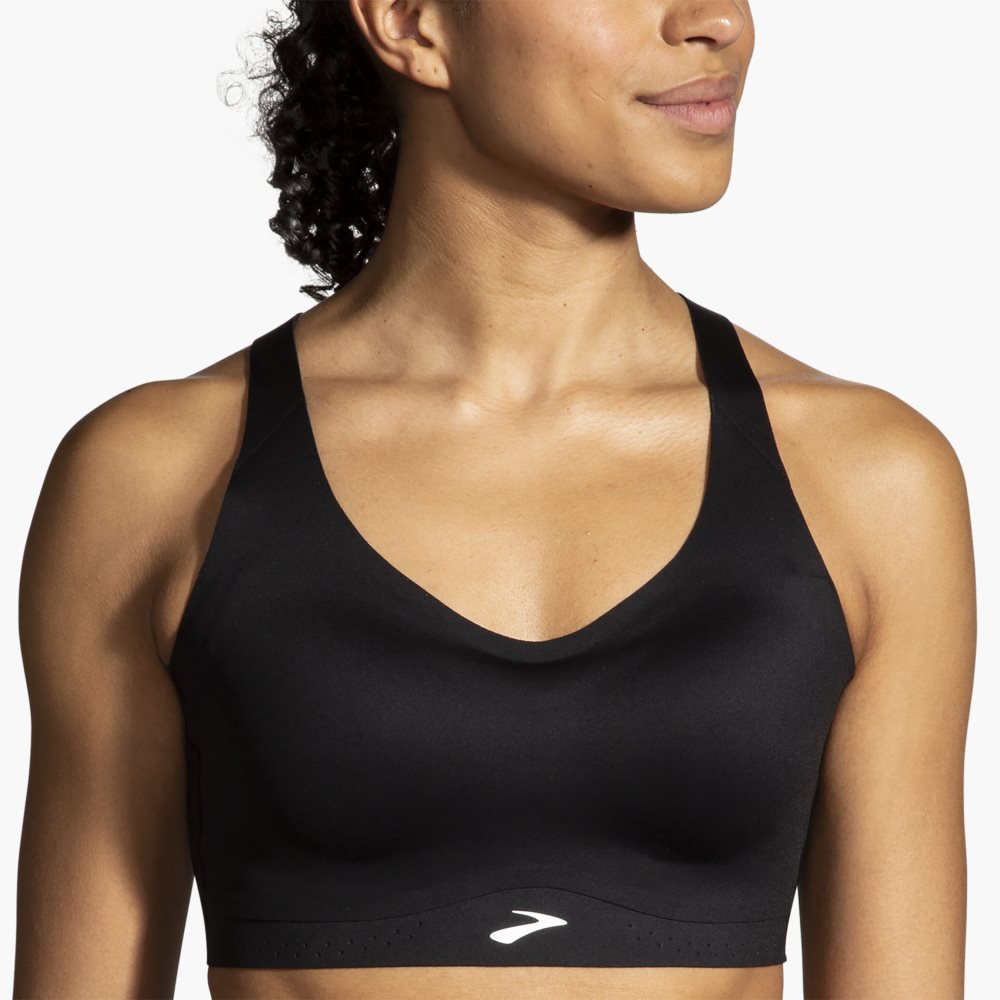 Brooks Strappy 2.0 Sports Bra Black | 35QLPRADJ