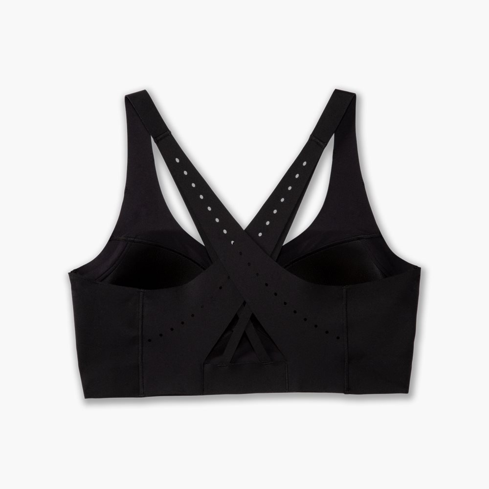 Brooks Strappy 2.0 Sports Bra Black | 35QLPRADJ