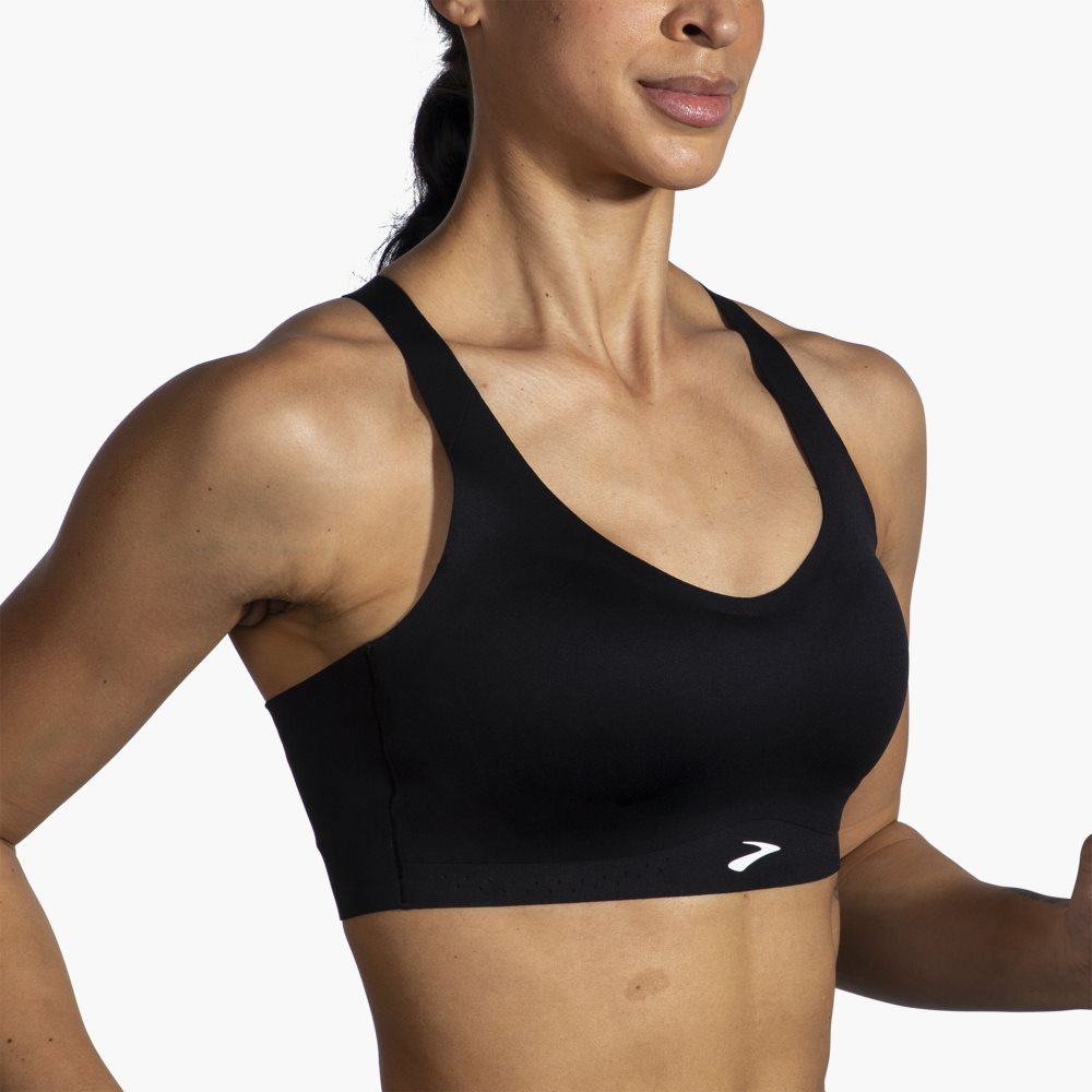 Brooks Strappy 2.0 Sports Bra Black | 35QLPRADJ