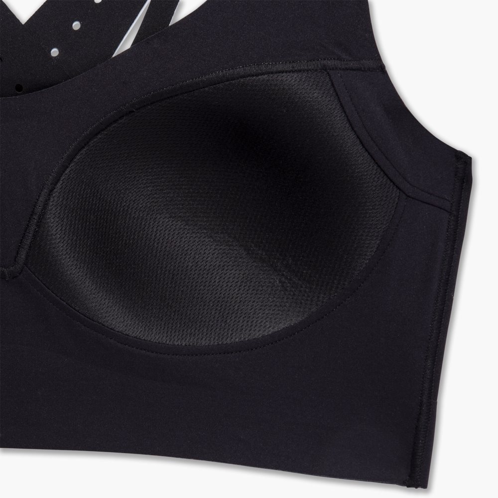 Brooks Strappy 2.0 Sports Bra Black | 35QLPRADJ