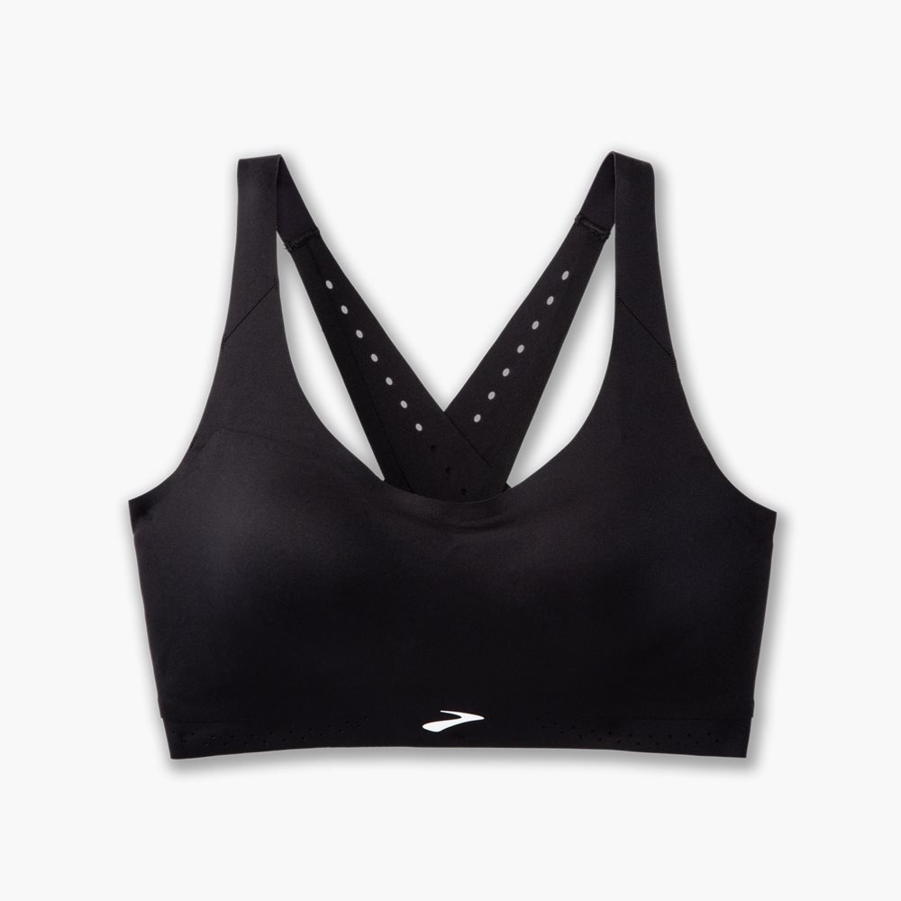 Brooks Strappy 2.0 Sports Bra Black | 35QLPRADJ