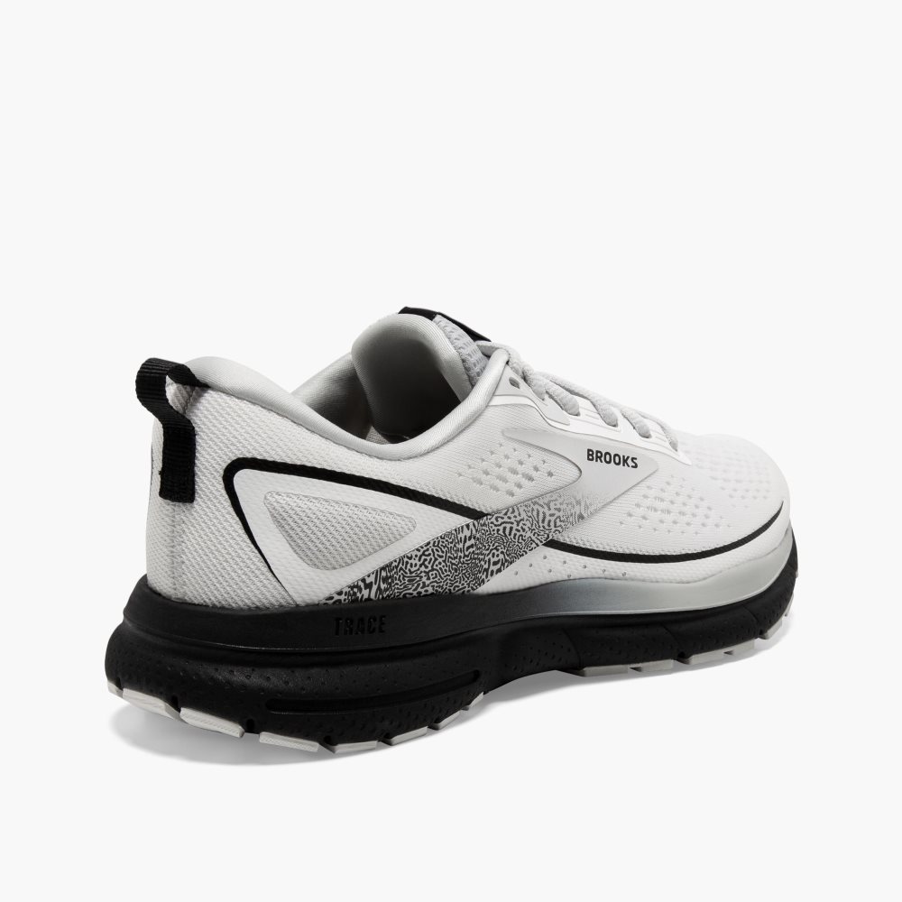 Brooks Trace 3 White / Black | 46SDGPLEK